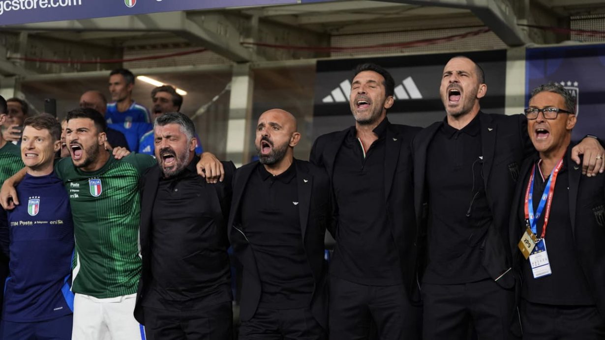 La panchina della Nazionale - Foto Lapresse - Jmania.it