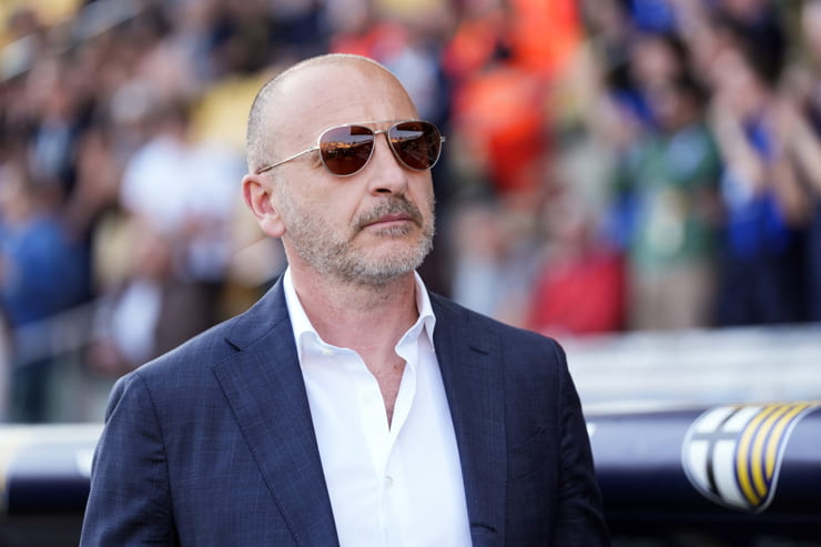 Piero Ausilio a bordo campo - Foto Lapresse - Jmania.it