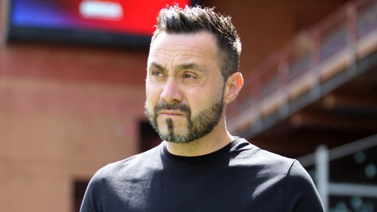 Roberto De Zerbi - Foto Lapresse - Jmania.it