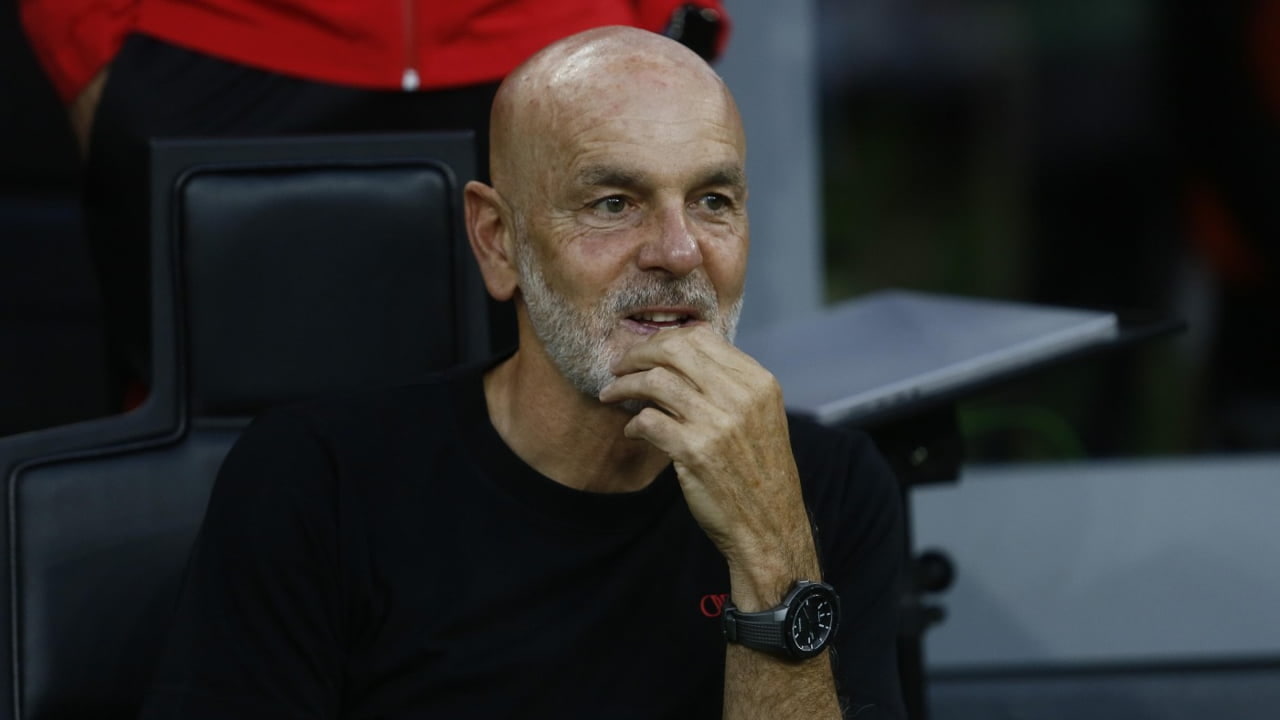 Stefano Pioli in panchina - Foto LaPresse - Jmania.it