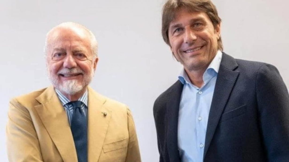 Antonio Conte e Aurelio De Laurentiis