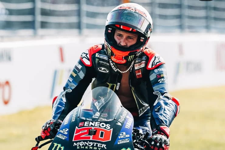 Fabio Quartararo in pista - Foto dal suo profilo Instagram - Jmania.it