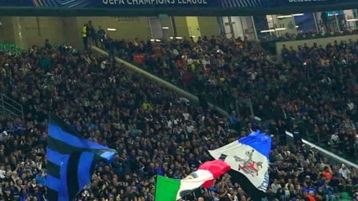 I tifosi nerazzurri - Foto LaPresse - Jmania.it