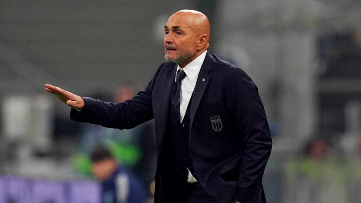 Luciano Spalletti a bordo campo - Foto LaPresse - Jmania.it