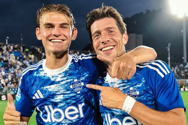 Nico Paz e Sergi Roberto - Foto Instagram - Jmania.it