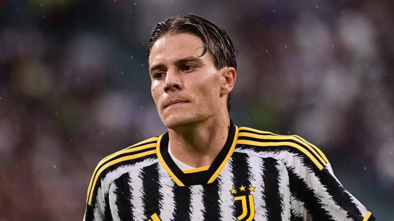 Nicolò Fagioli con la maglia della Juventus - Foto LaPresse - Jmania.it
