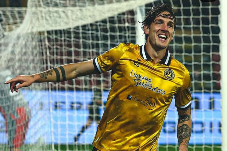Nicolò Zaniolo con la maglia dell'Udinese - Foto dal profilo Instagram del club - Jmania.it