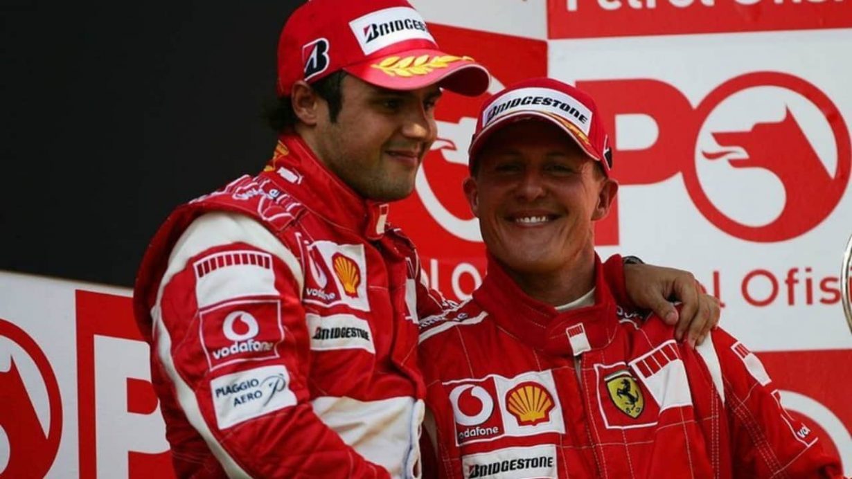 Felipe Massa e Michael Schumacher - Foto Instagram - Jmania.it